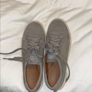 Caslon grey suede sneakers